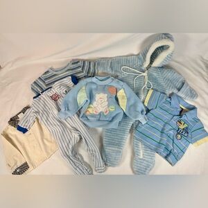Vintage baby boy lot (see photos & description for sizes)